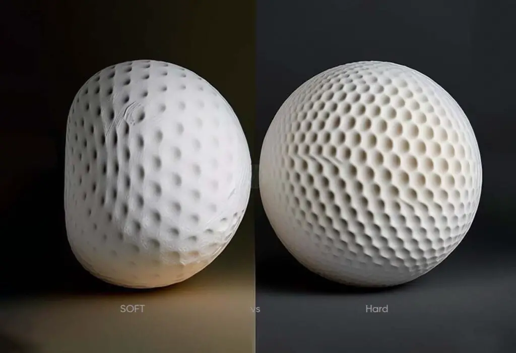 Hard vs Soft Golf Balls